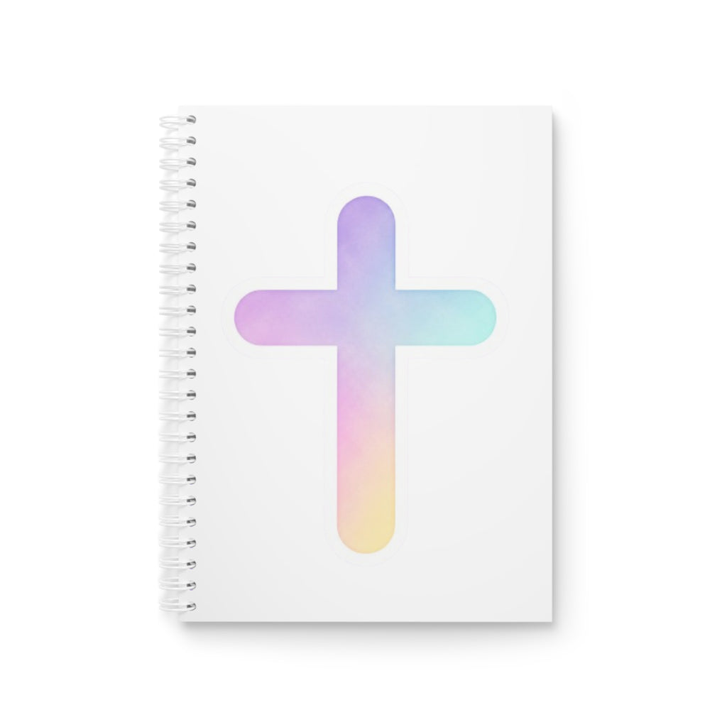 Pastel Cross Notebook