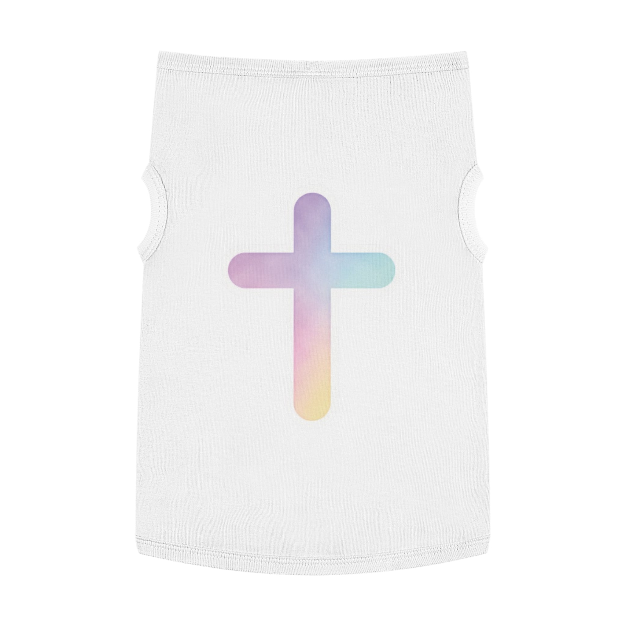 Pastel Cross Pet Tee