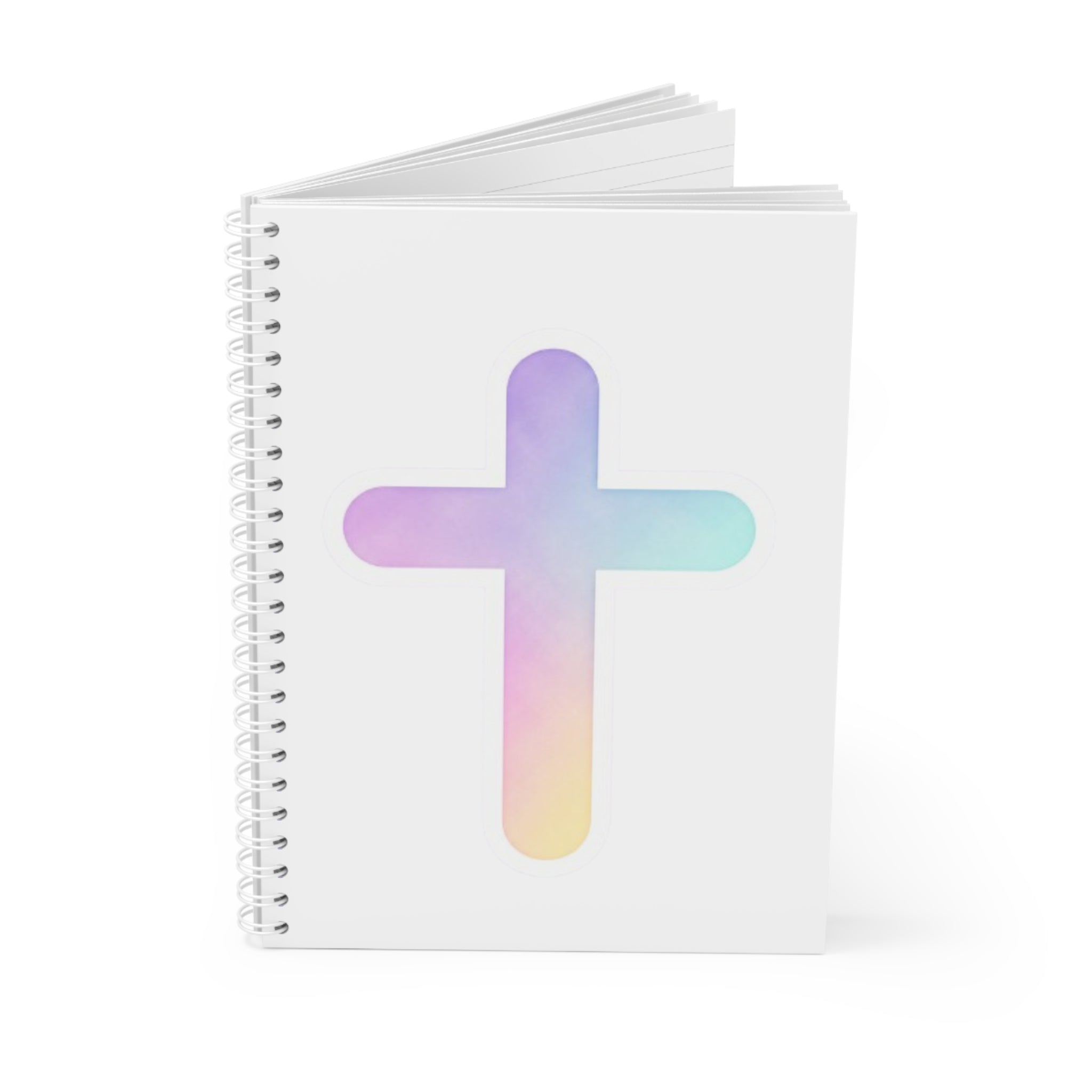 Pastel Cross Notebook